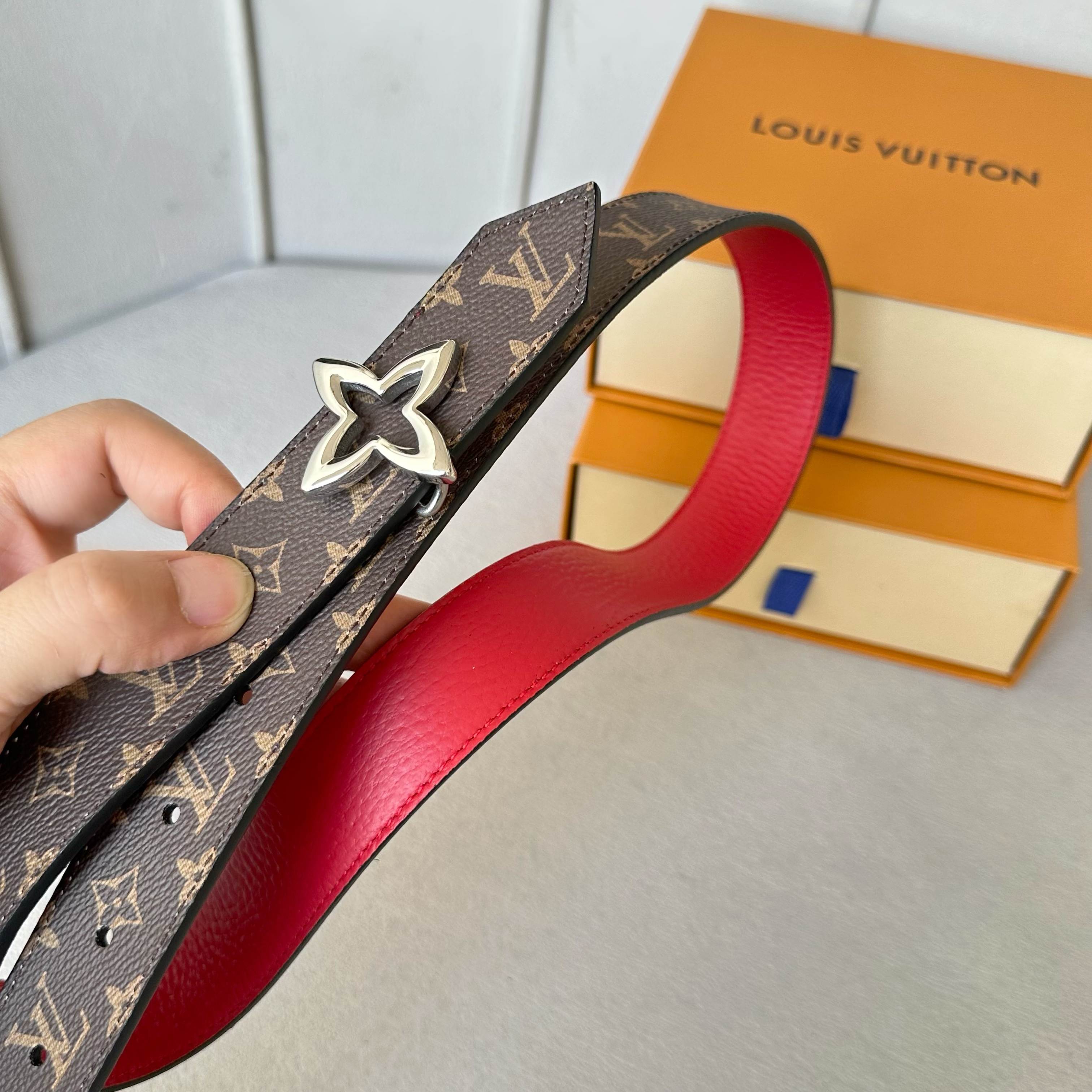 LOUIS VUITTON 原版包裝 1.0 レディース腰帯 30mm幅