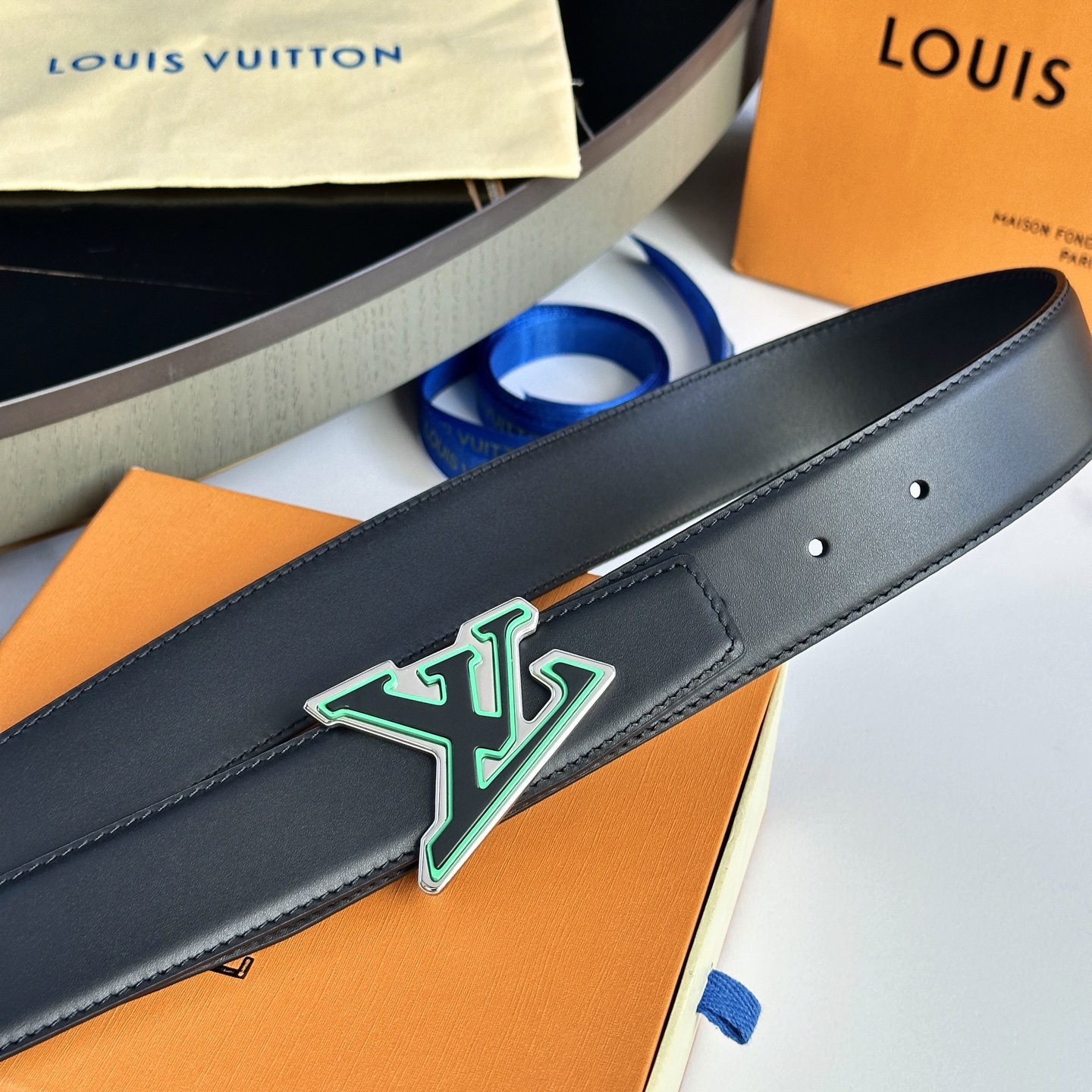 L0UIS VUITT0N 男士原單腰帶 双面デザイン 35mm
