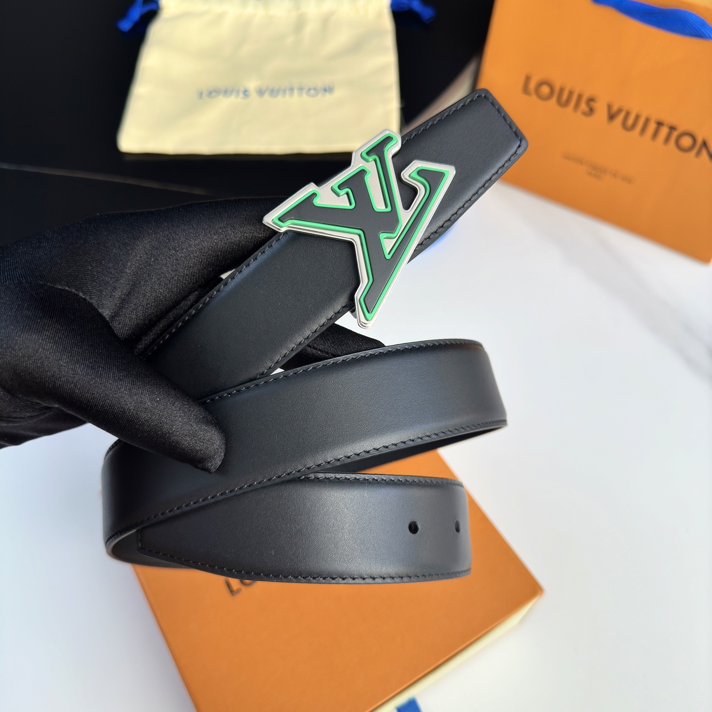 L0UIS VUITT0N 男士原單腰帶 双面デザイン 35mm