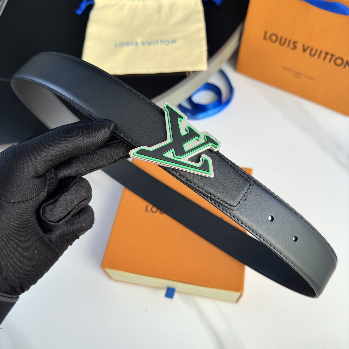 L0UIS VUITT0N 男士原單腰帶 双面デザイン 35mm