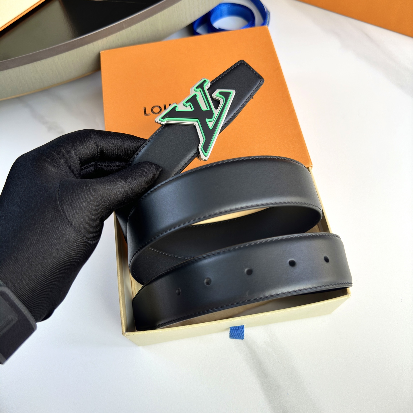 L0UIS VUITT0N 男士原單腰帶 双面デザイン 35mm