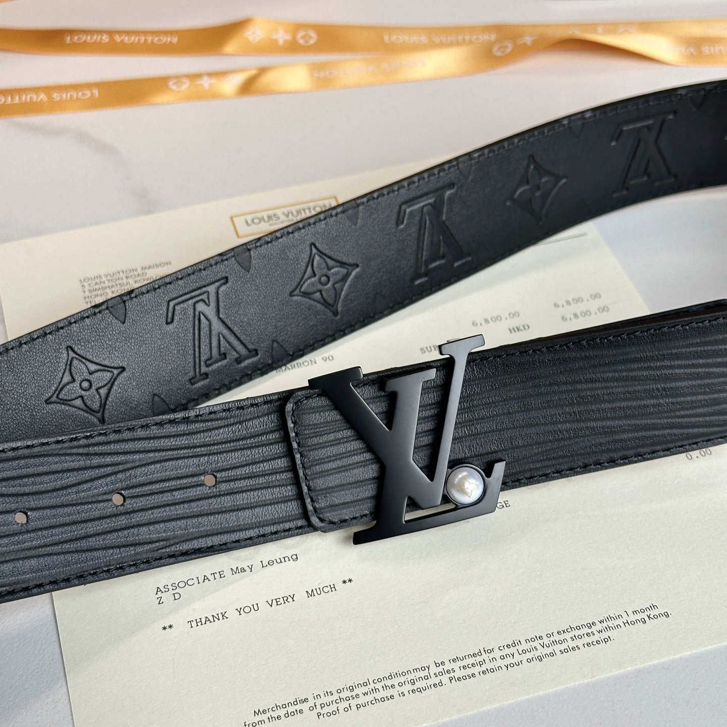 LOUIS VUITTON 原版包裝➕1.0 ダブルサイドレザーベルト