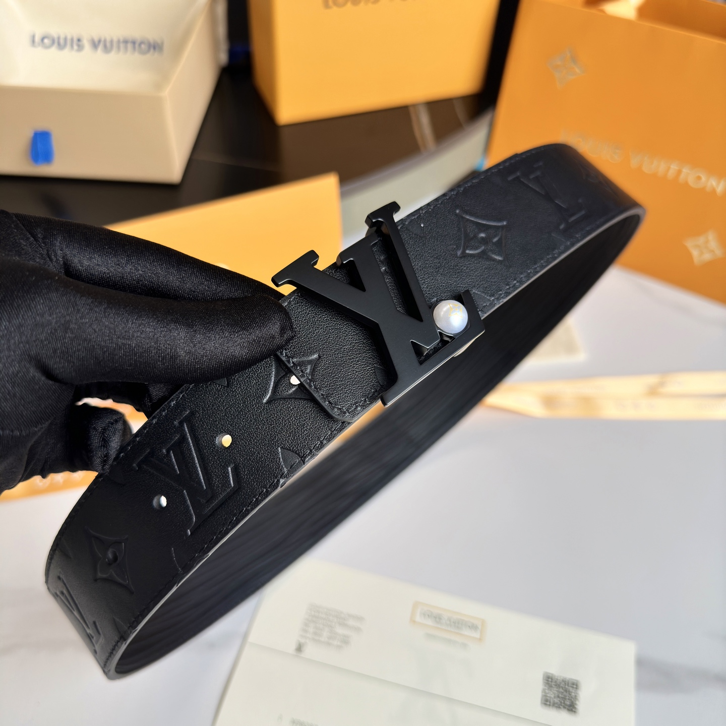 LOUIS VUITTON 原版包裝➕1.0 ダブルサイドレザーベルト