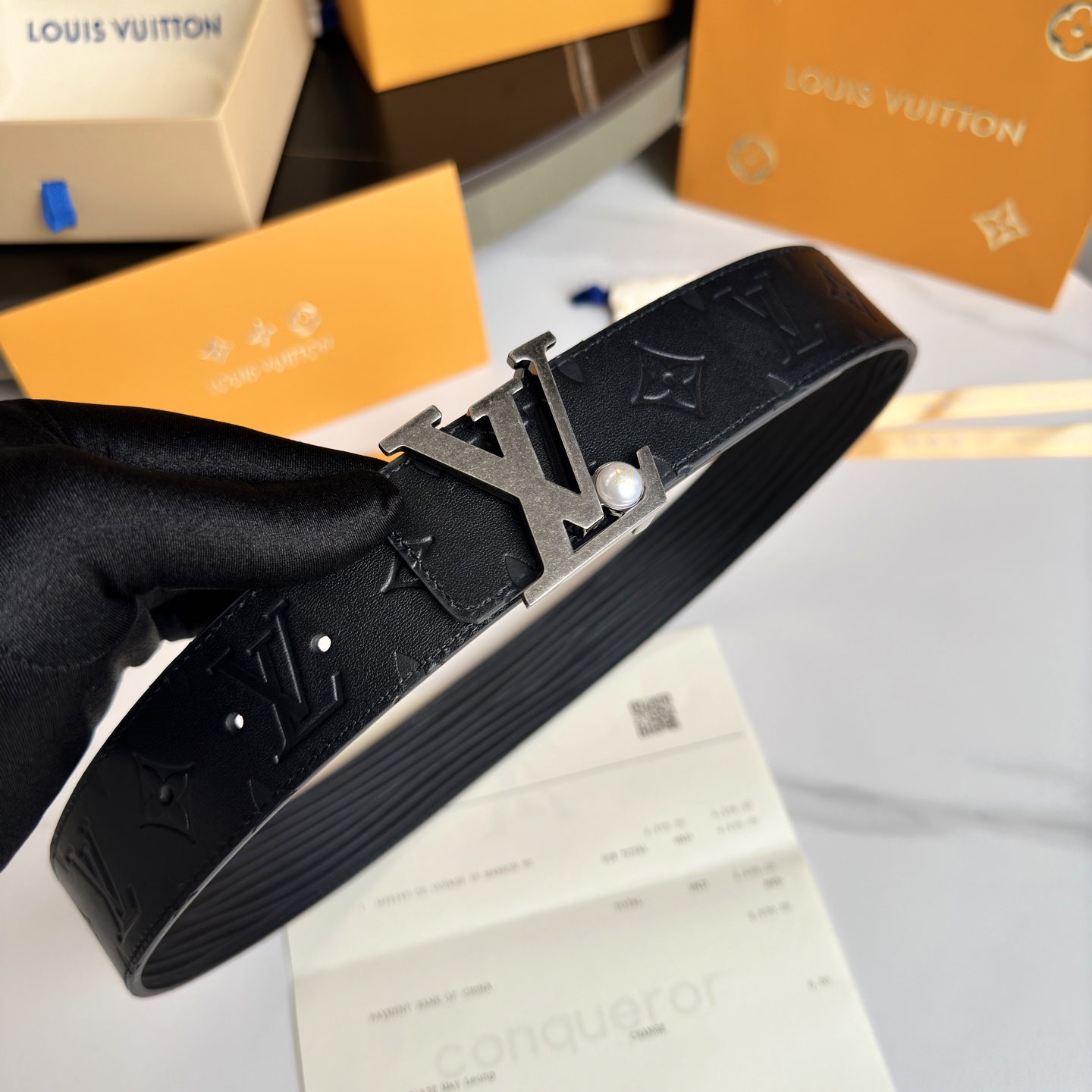 LOUIS VUITTON 原版包裝➕1.0 - 40mm幅のダブルサイドデザイン