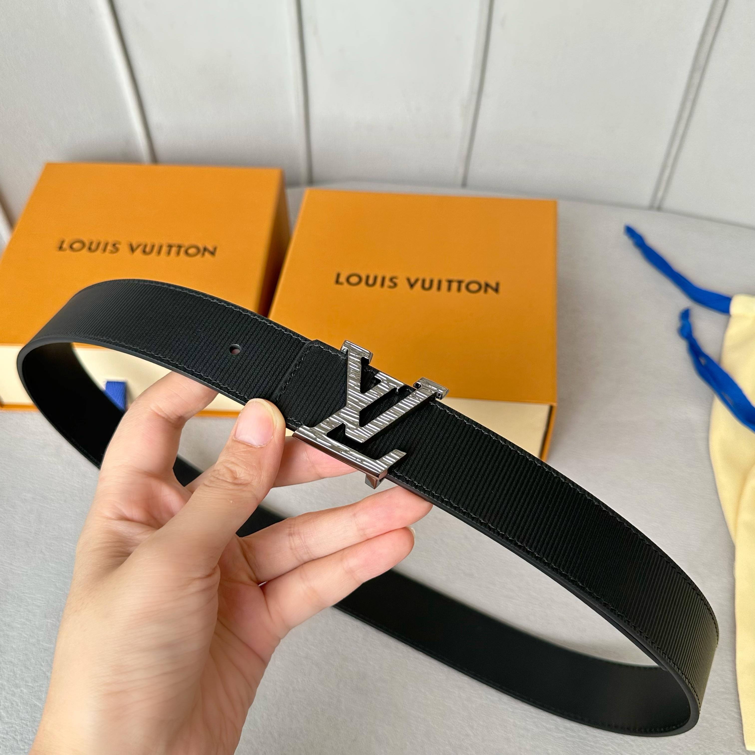 LOUIS VUITTON 驢家原單腰帶 双面可用 35mm幅
