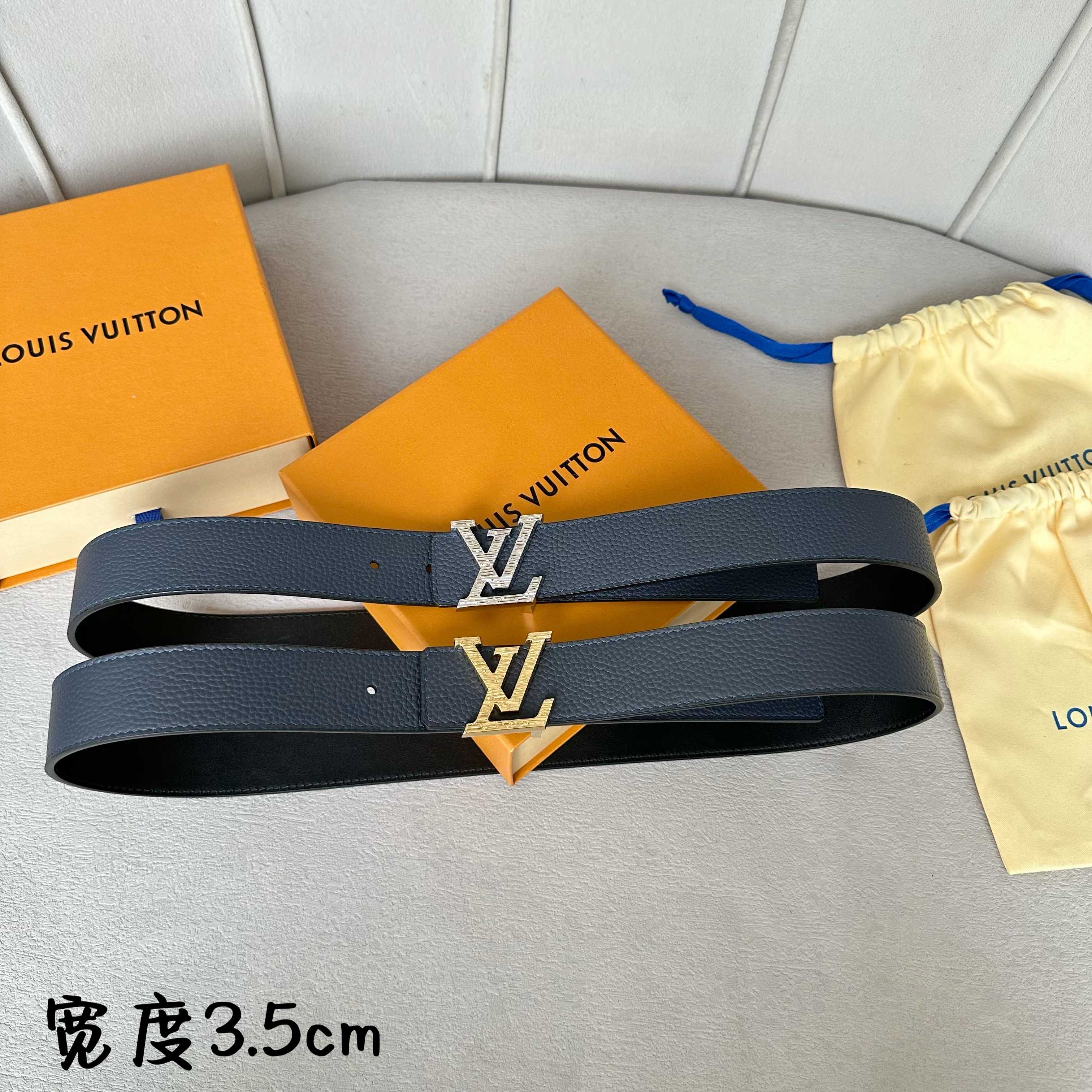 LOUIS VUITTON 驢家原單腰帶 双面可用のスタイリッシュなアイテム
