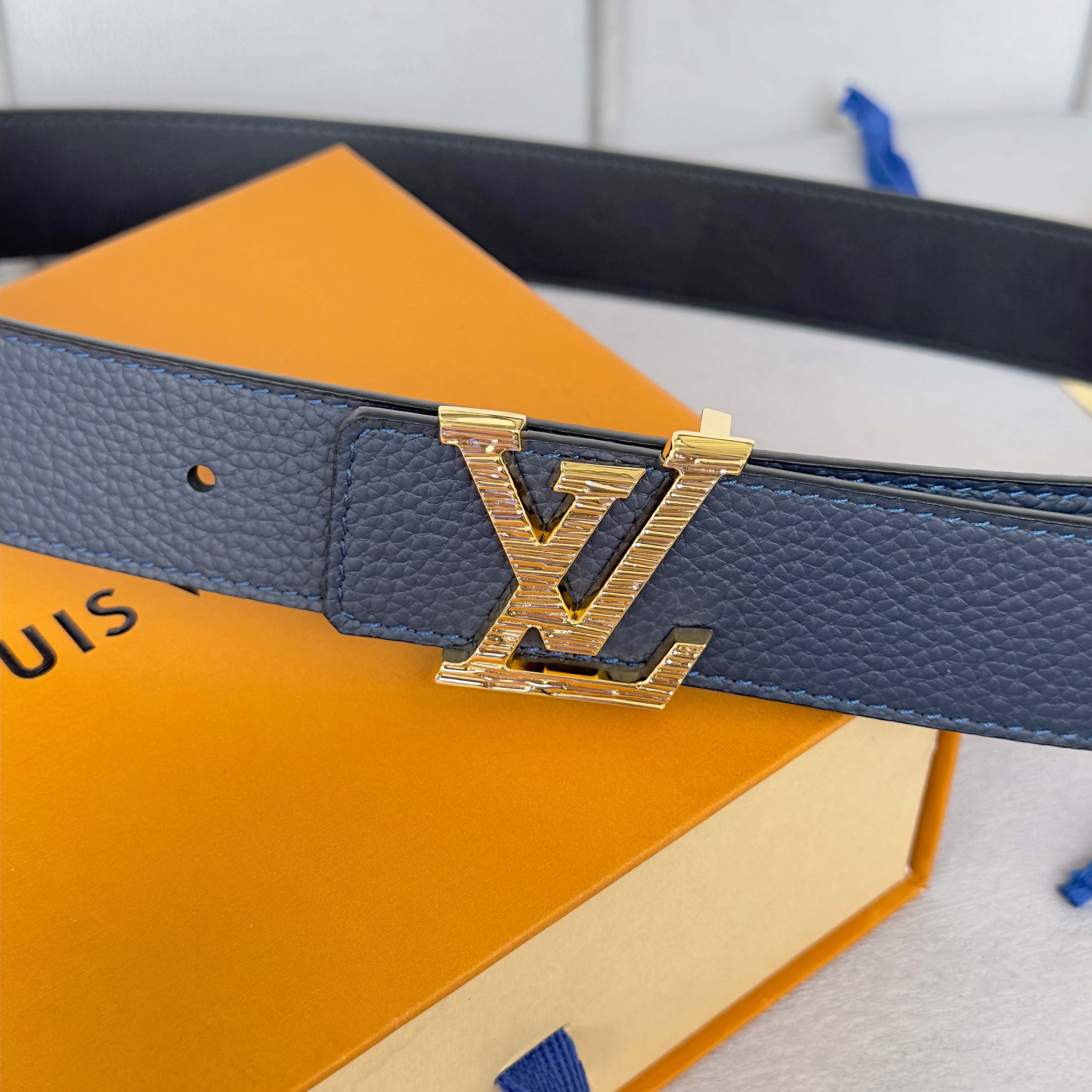 L0UIS VUITT0N 原版包裝➕1.0 驢家原單腰帶 35mm
