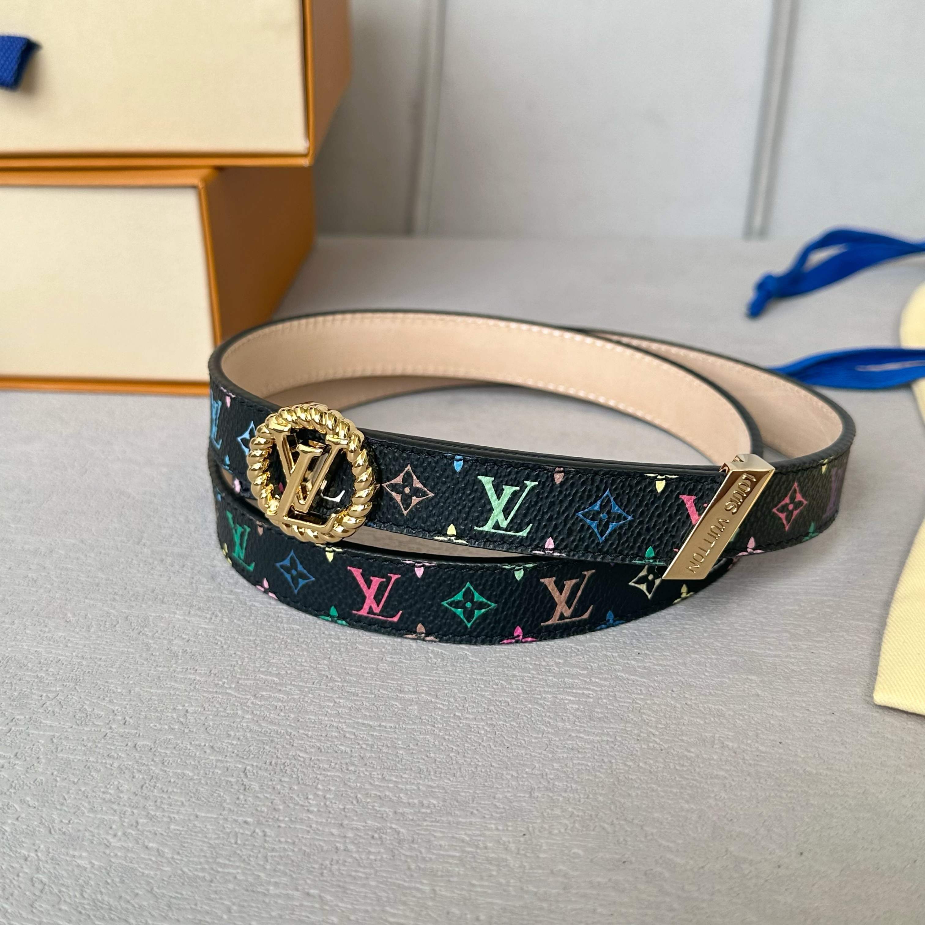 驢家 レディース 腰帯 原版包裝➕1.0 スタイリッシュな帆布と小牛皮