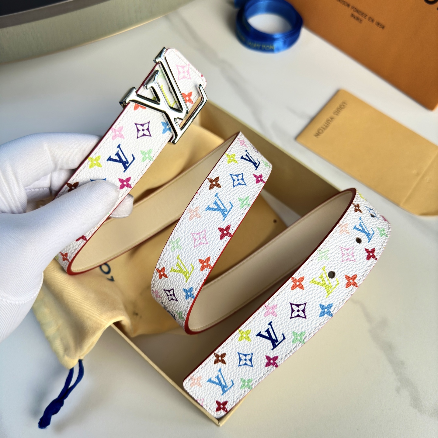 驢家 レディース 腰帯 小花シリーズ オリジナルパッケージ