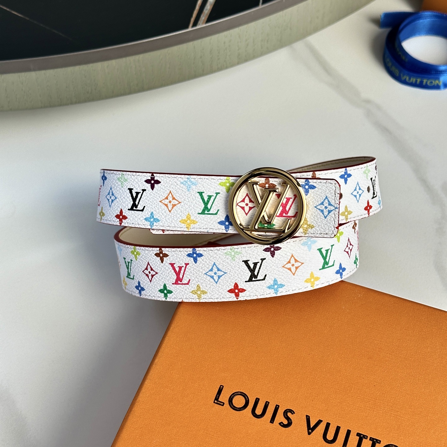 驢家 レディース 腰帯 小花シリーズ カスタム帆布