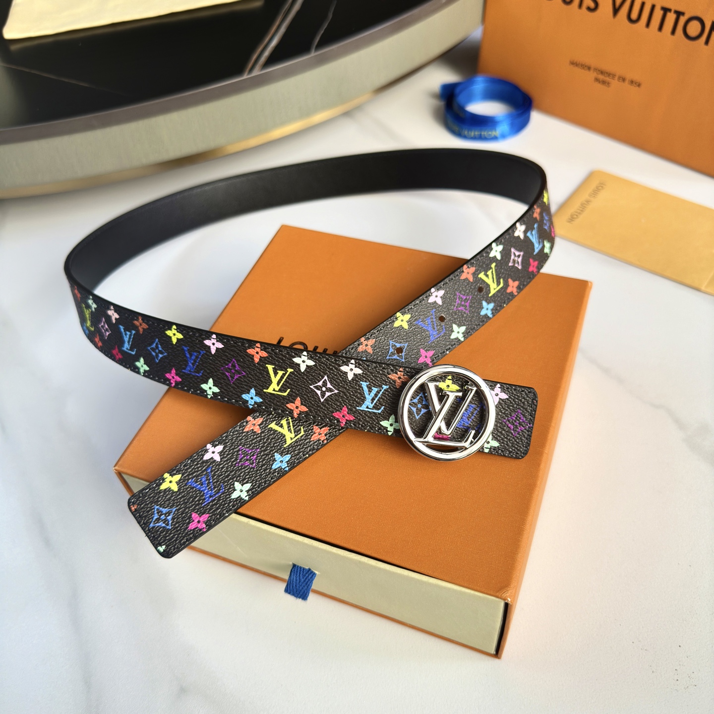 驢家 レディース 腰帯 小花シリーズ クラシックキャンバス