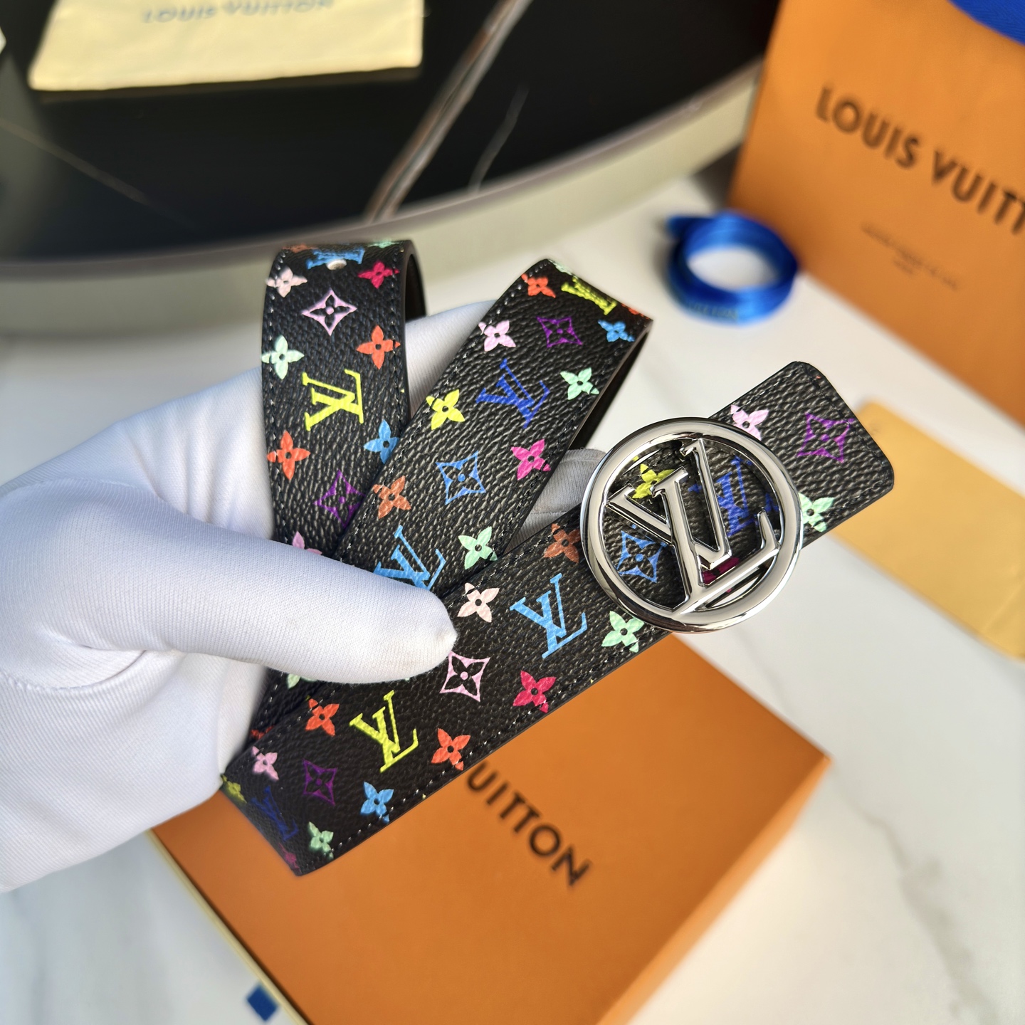 驢家 レディース 腰帯 小花シリーズ クラシックキャンバス