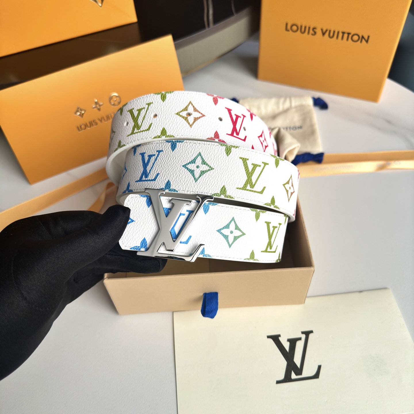 LOUIS VUITTON 原版包裝 1.0 ダブルフェイスベルト 40mm