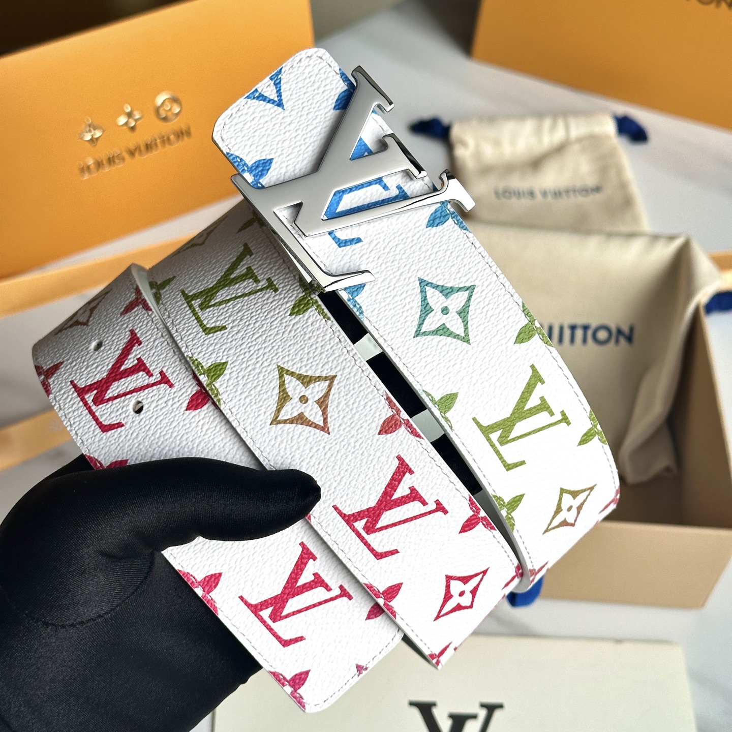 LOUIS VUITTON 原版包裝 1.0 ダブルフェイスベルト 40mm