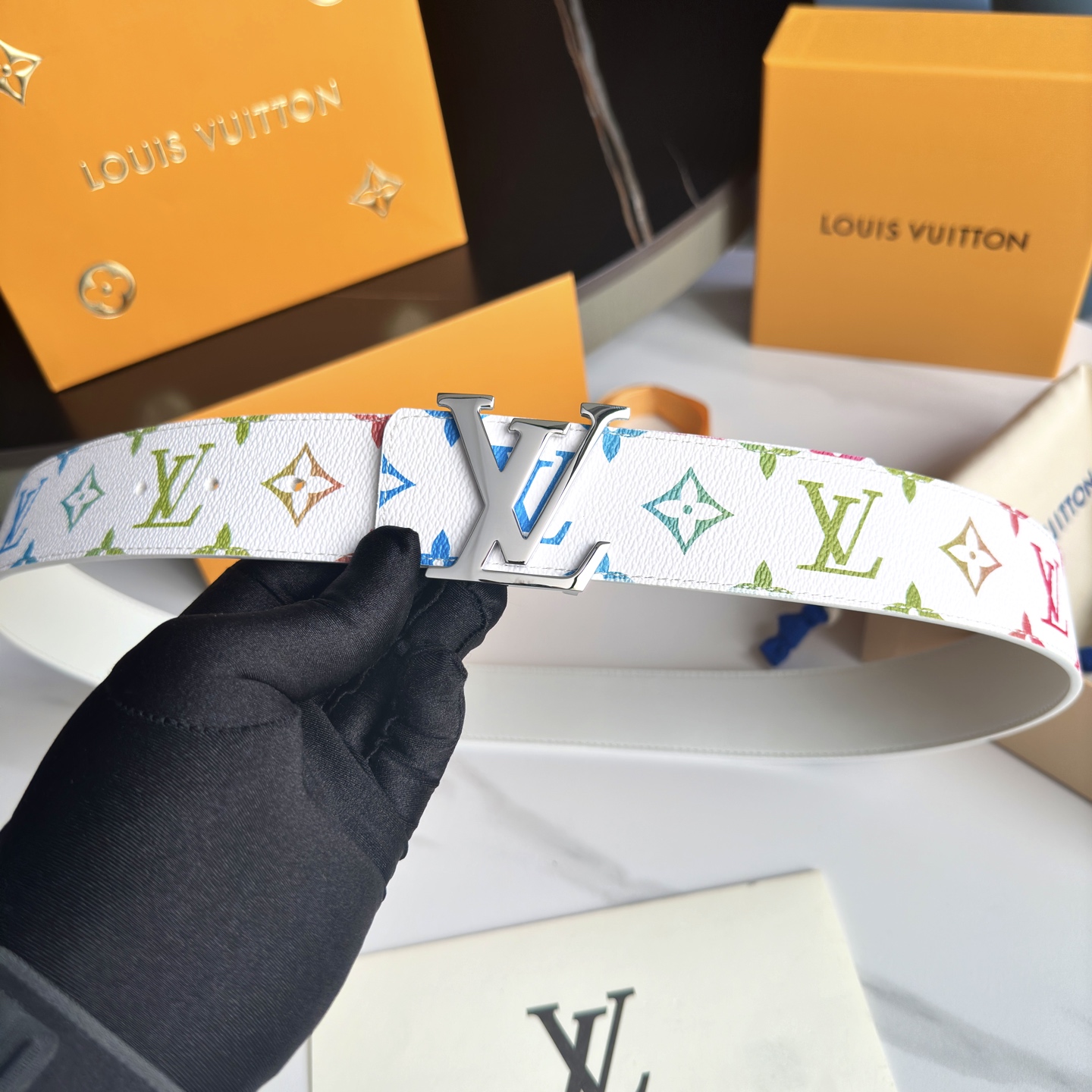 LOUIS VUITTON 原版包裝 1.0 ダブルフェイスベルト 40mm