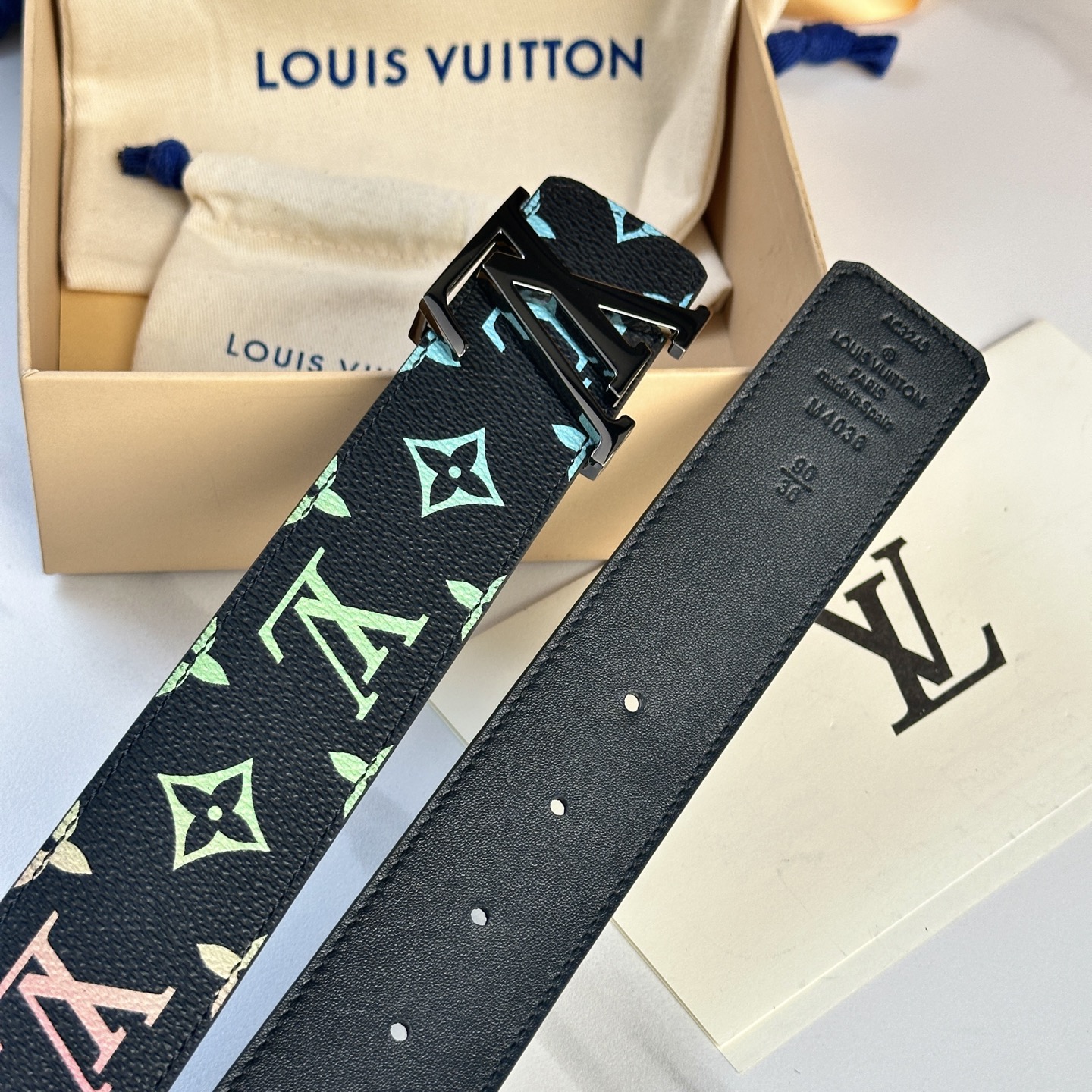 LOUIS VUITTON 原版包裝 1.0 ダブルフェイスベルト 40mm