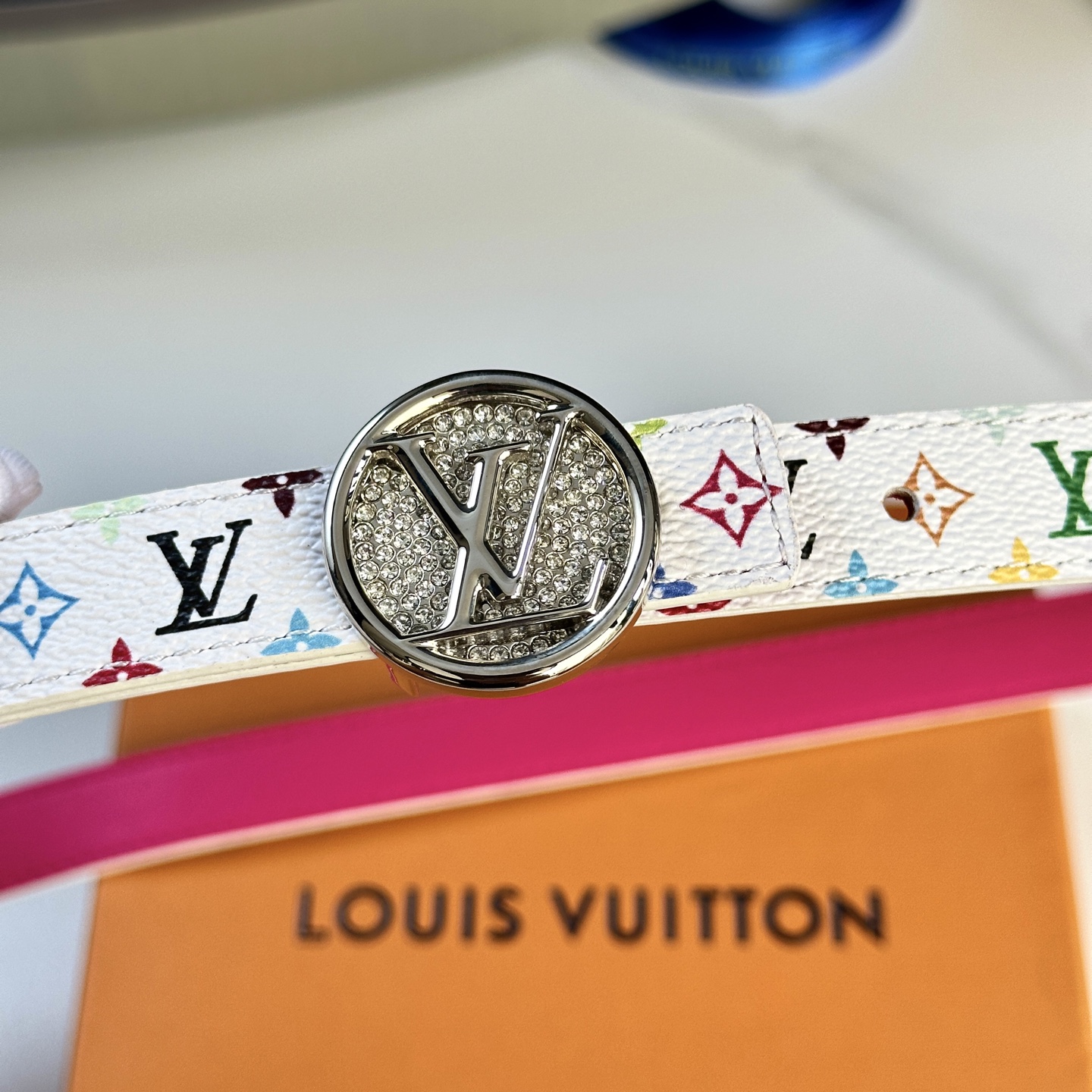 驢家 レディース腰帯 小花シリーズ カスタム帆布