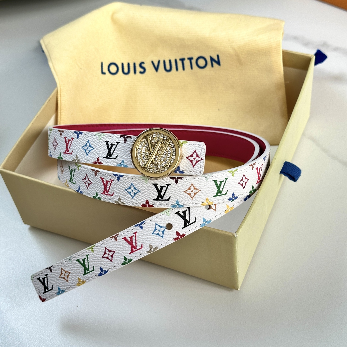 驢家 レディース 腰帯 小花シリーズ 帆布素材