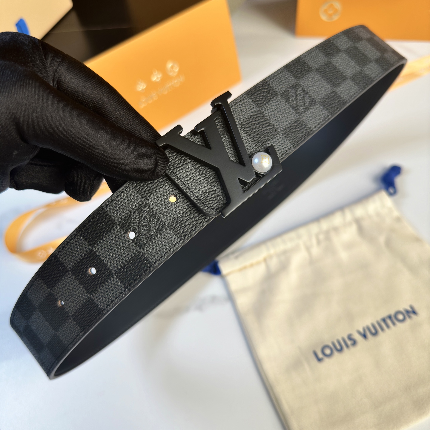 ルイ・ヴィトン 原版包裝➕1.0 カスタムキャンバスと小牛皮底