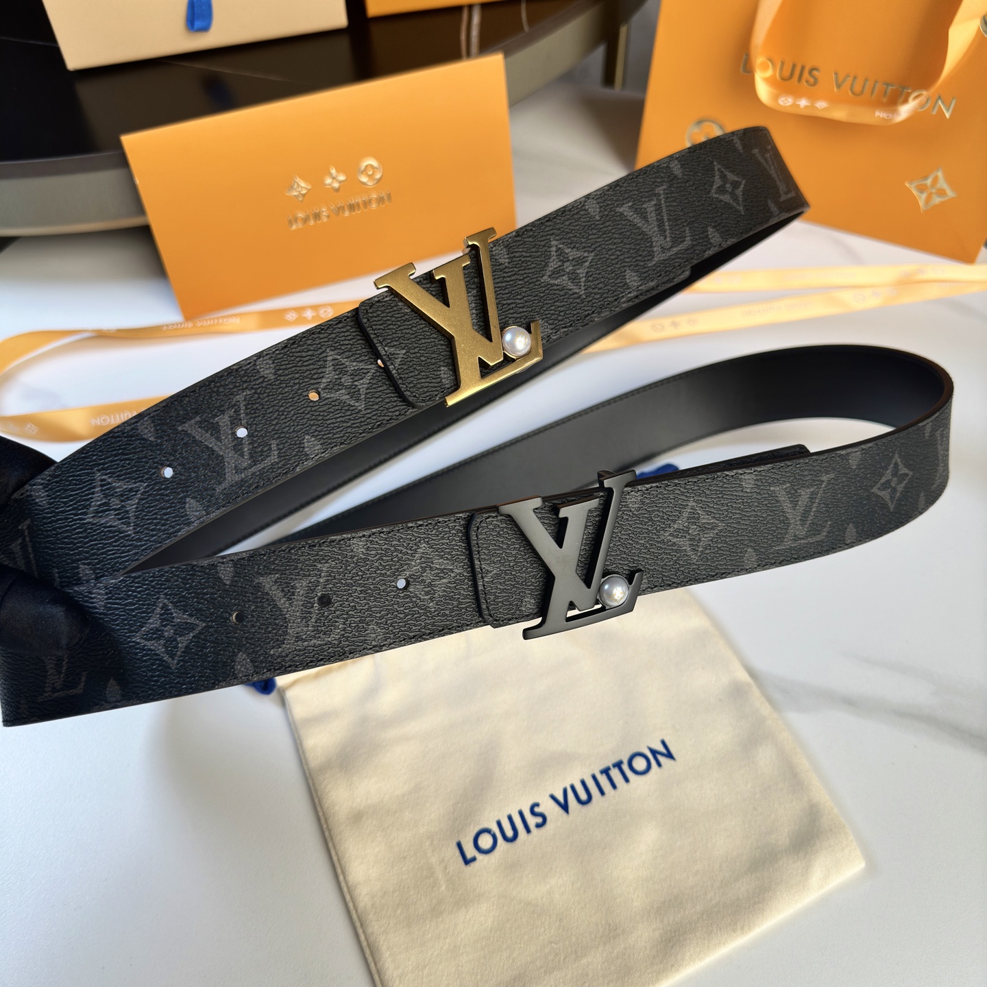 LOUIS VUITTON 原版包裝➕1.0 - 精鋼搭扣の双面用デザイン