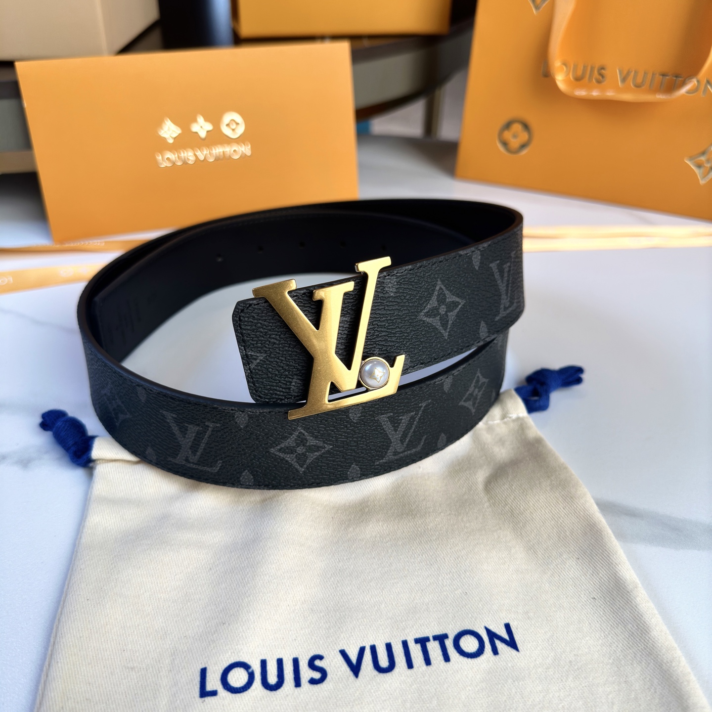 LOUIS VUITTON 原版包裝➕1.0 - 精鋼搭扣の双面用デザイン