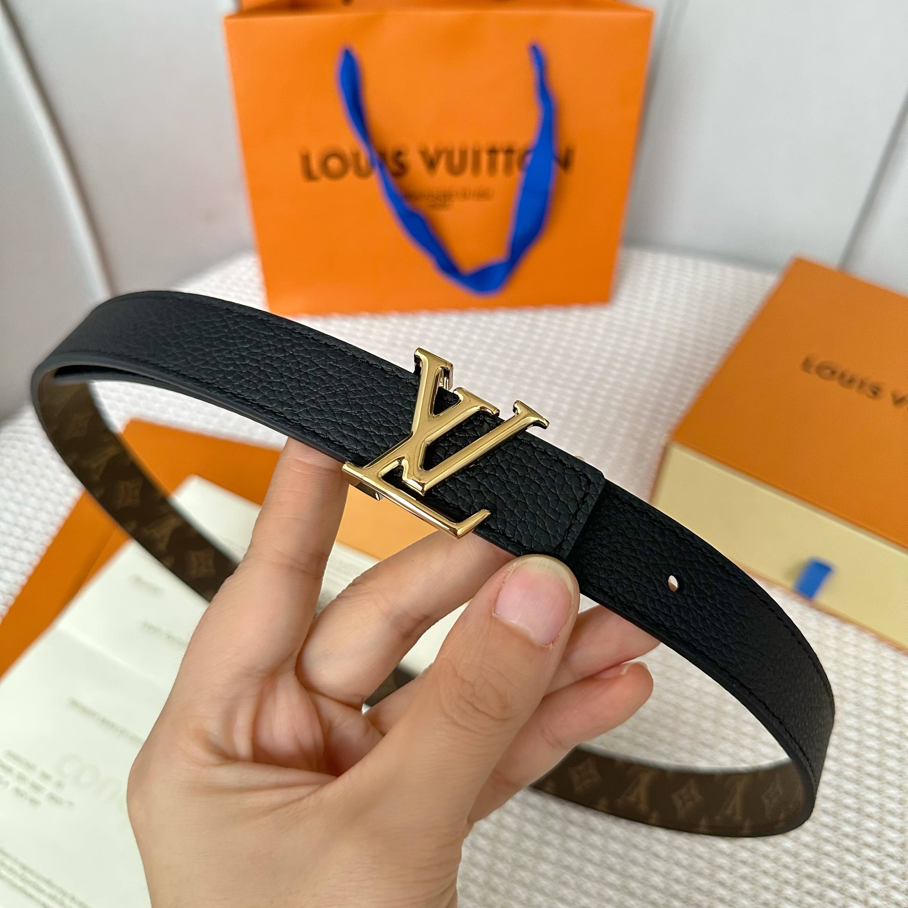 LOUIS VUITTON P255 原版包裝 レディース腰帶 25mm