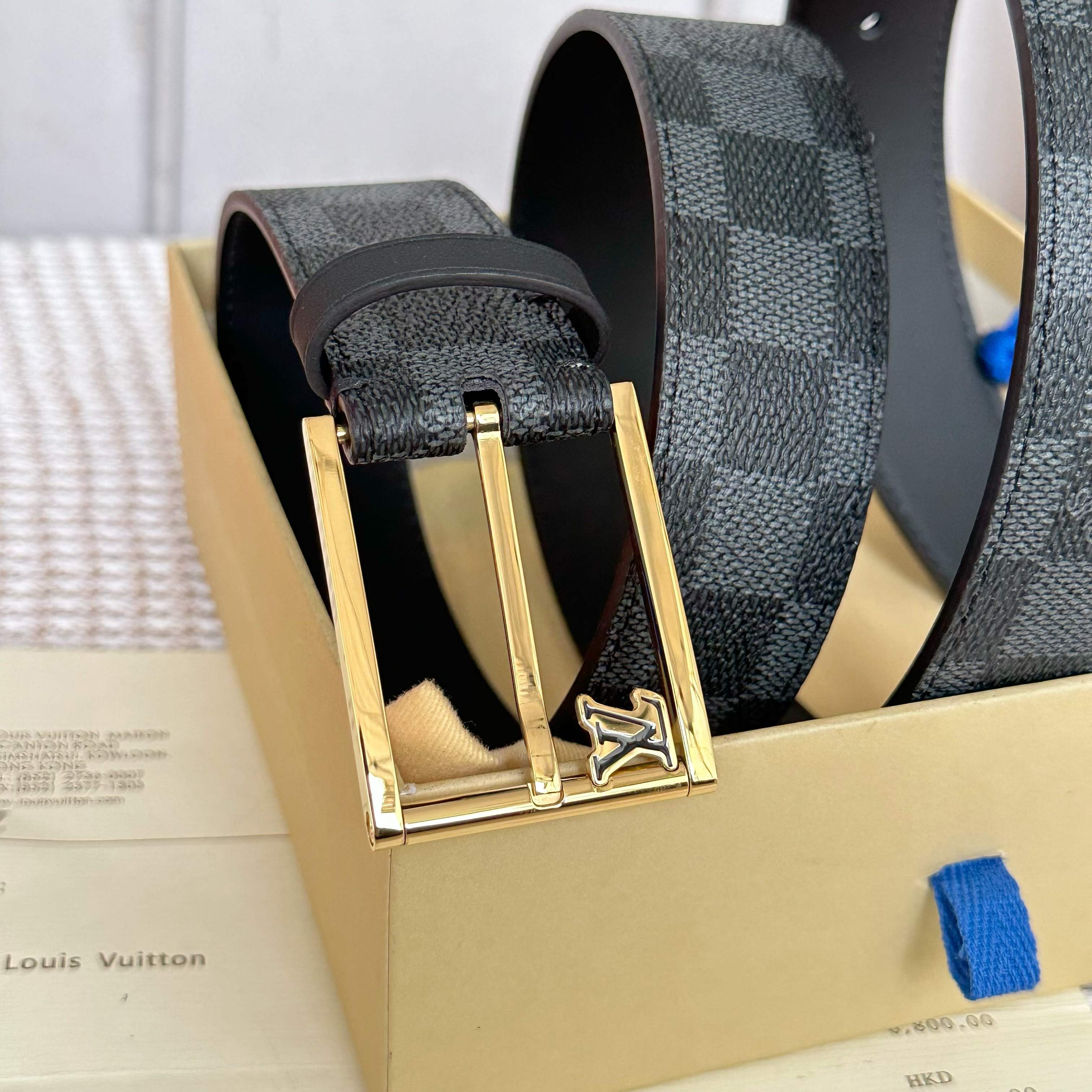 Loewe P255 メンズ腰带 - 高品質ダブルフェイスデザイン