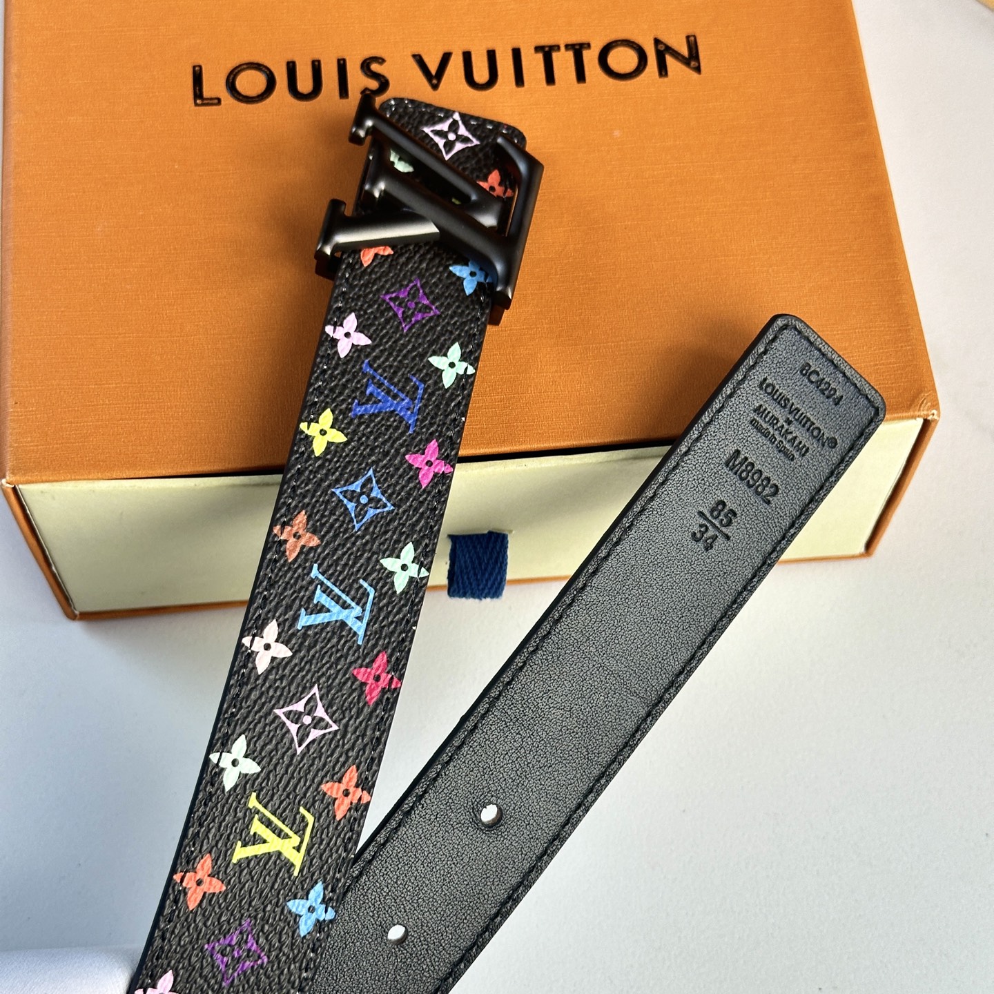 驢家 レディース 腰ベルト 小花シリーズ カスタム帆布