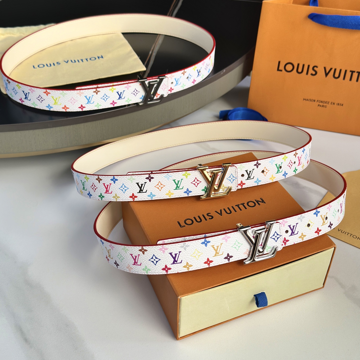 驢家 レディース 腰帯 P255 小花シリーズ カスタムデザイン