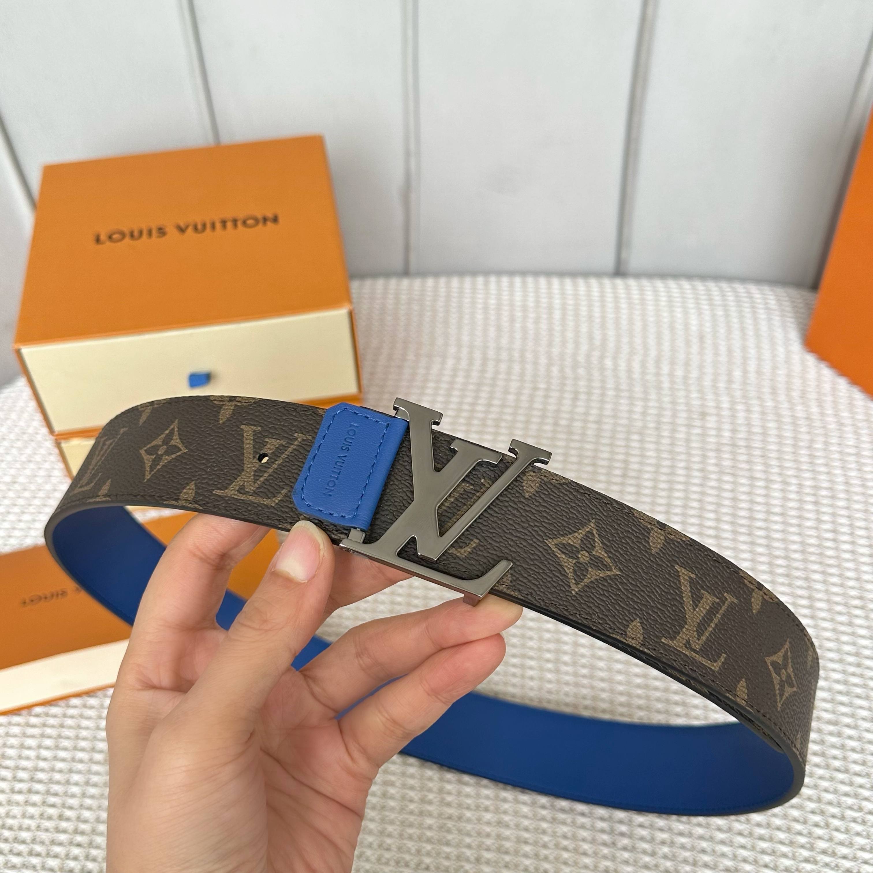 LOUIS VUITTON P：255 原版包裝 40mm 帆布ベルト