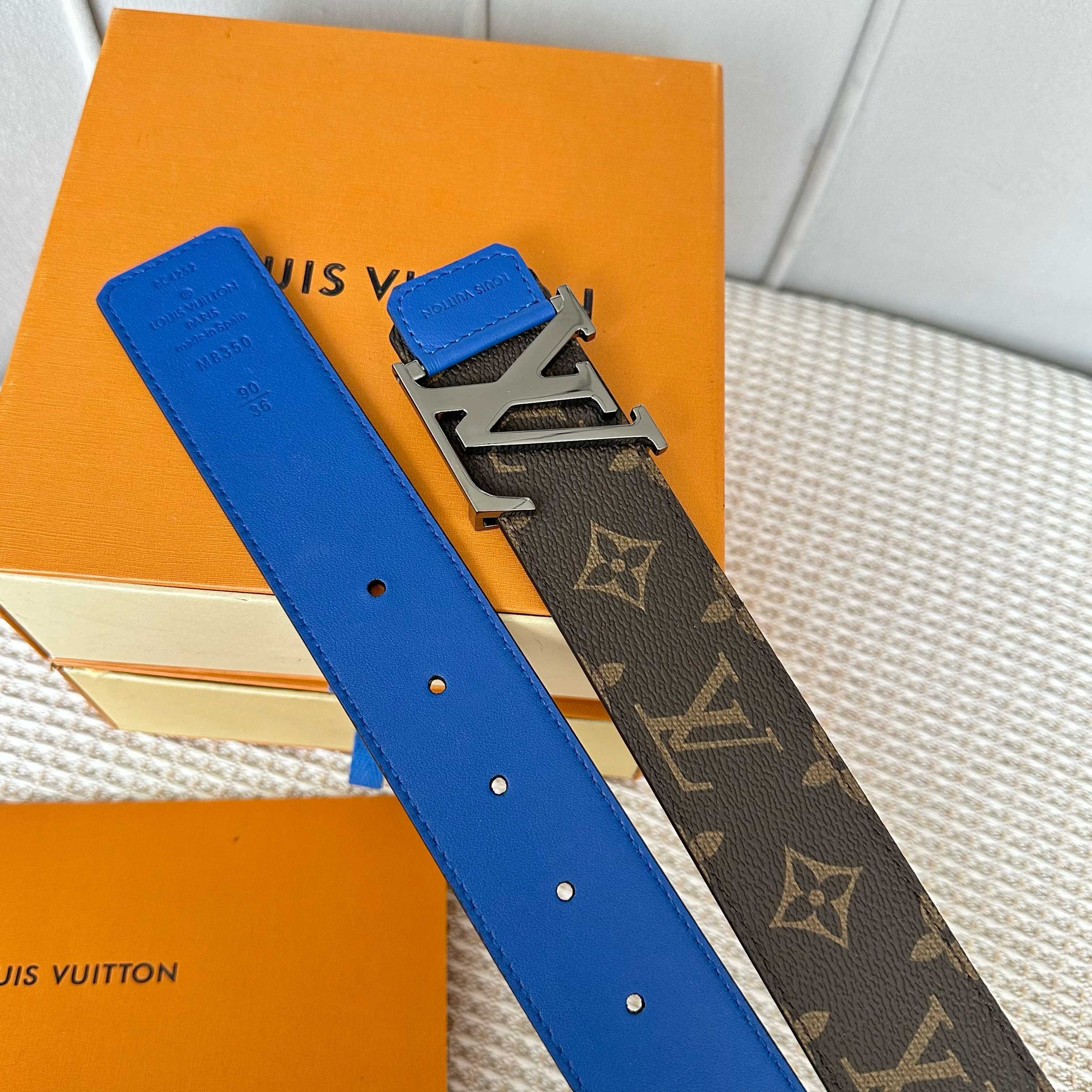 LOUIS VUITTON P：255 原版包裝 40mm 帆布ベルト