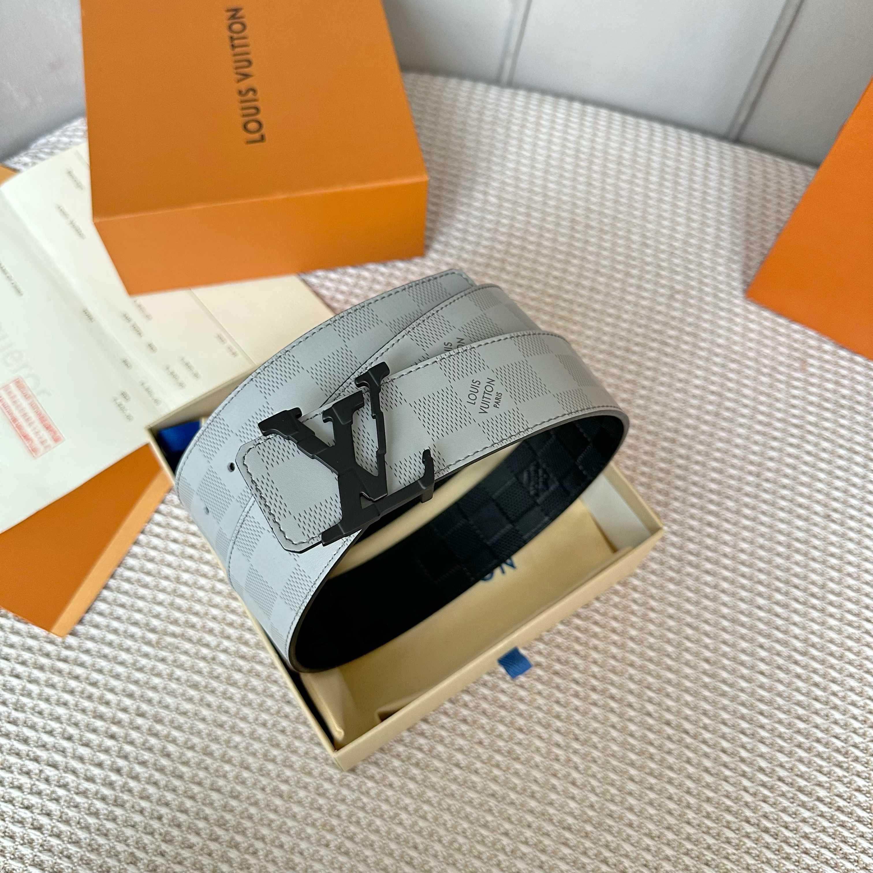 LOUIS VUITTON P：255 原版包裝 40mm幅 小牛皮仕様