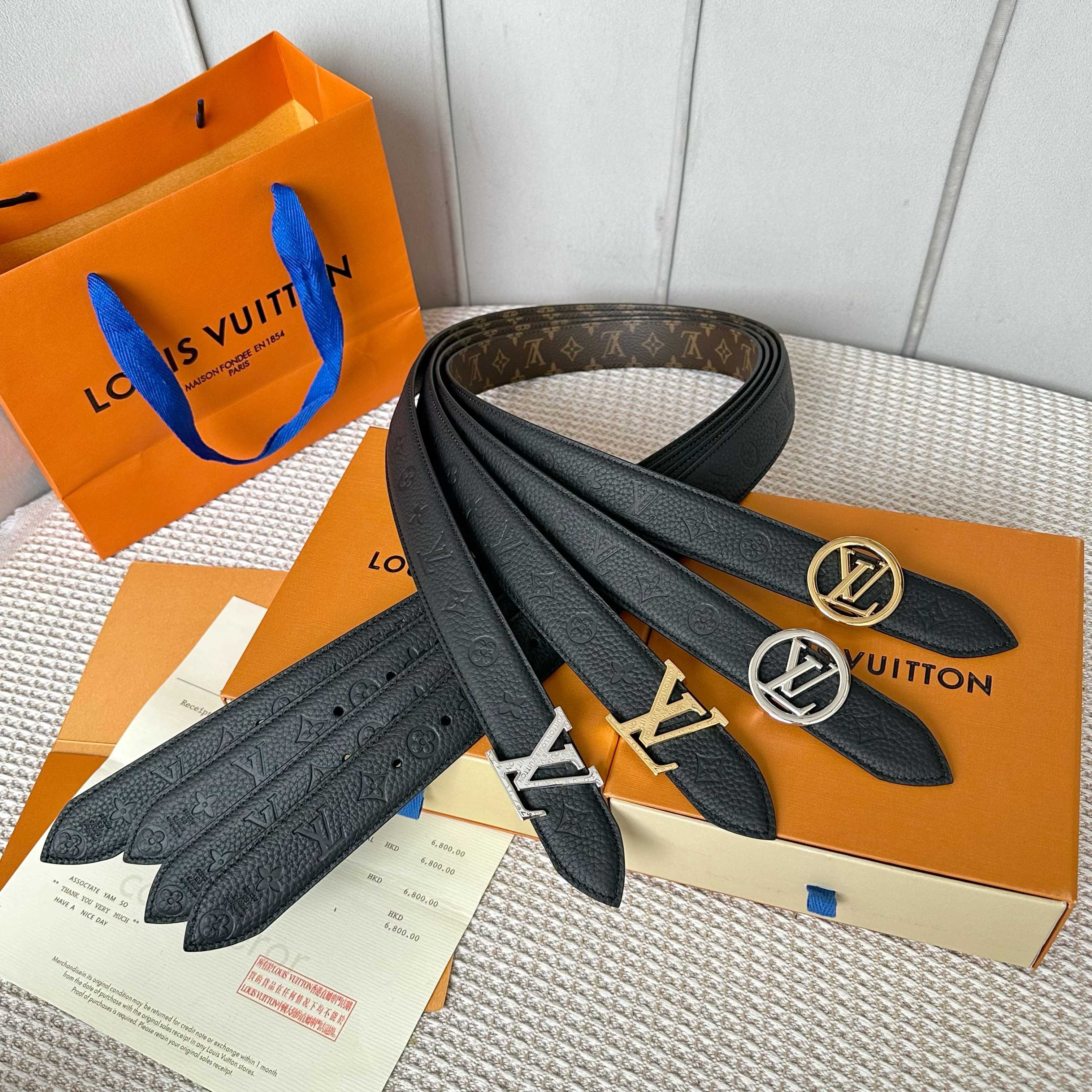 Loui Vuitton P255 原版包裝 レディース腰帶 30mm幅