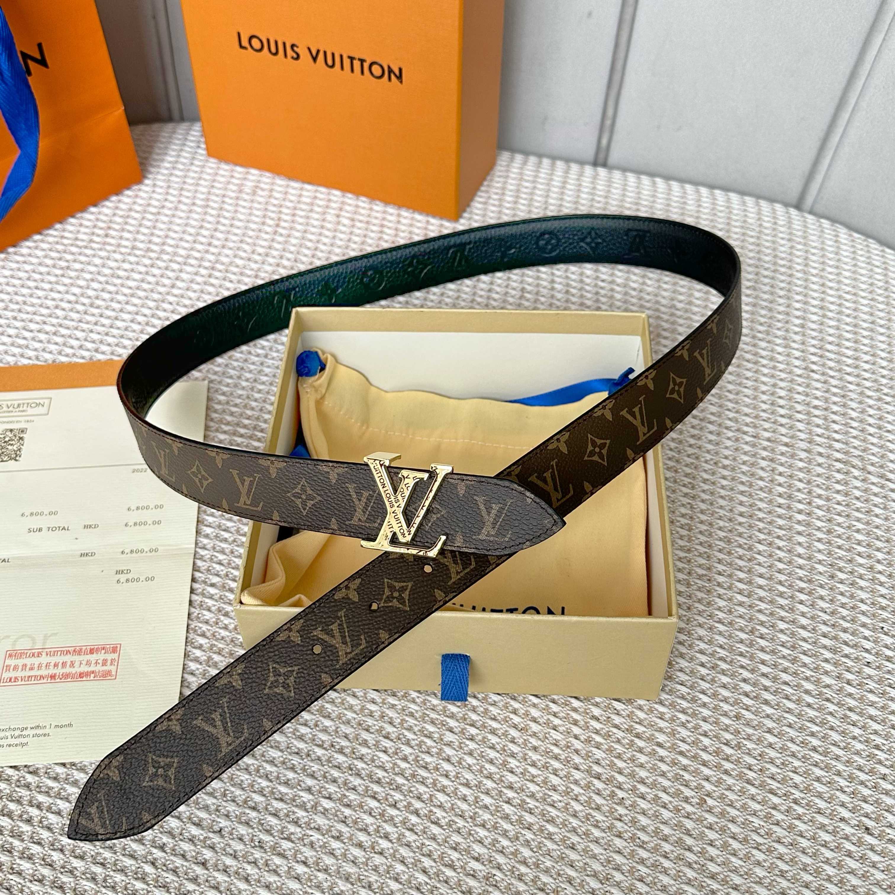 LOUIS VUITTON P255 レディース原単腰帯 - 両面使用可能なスタイリッシュデザイン