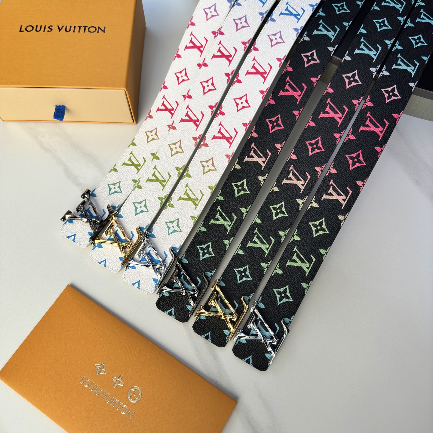 LOUIS VUITTON P：255 ベルト - カスタム帆布＆レザー