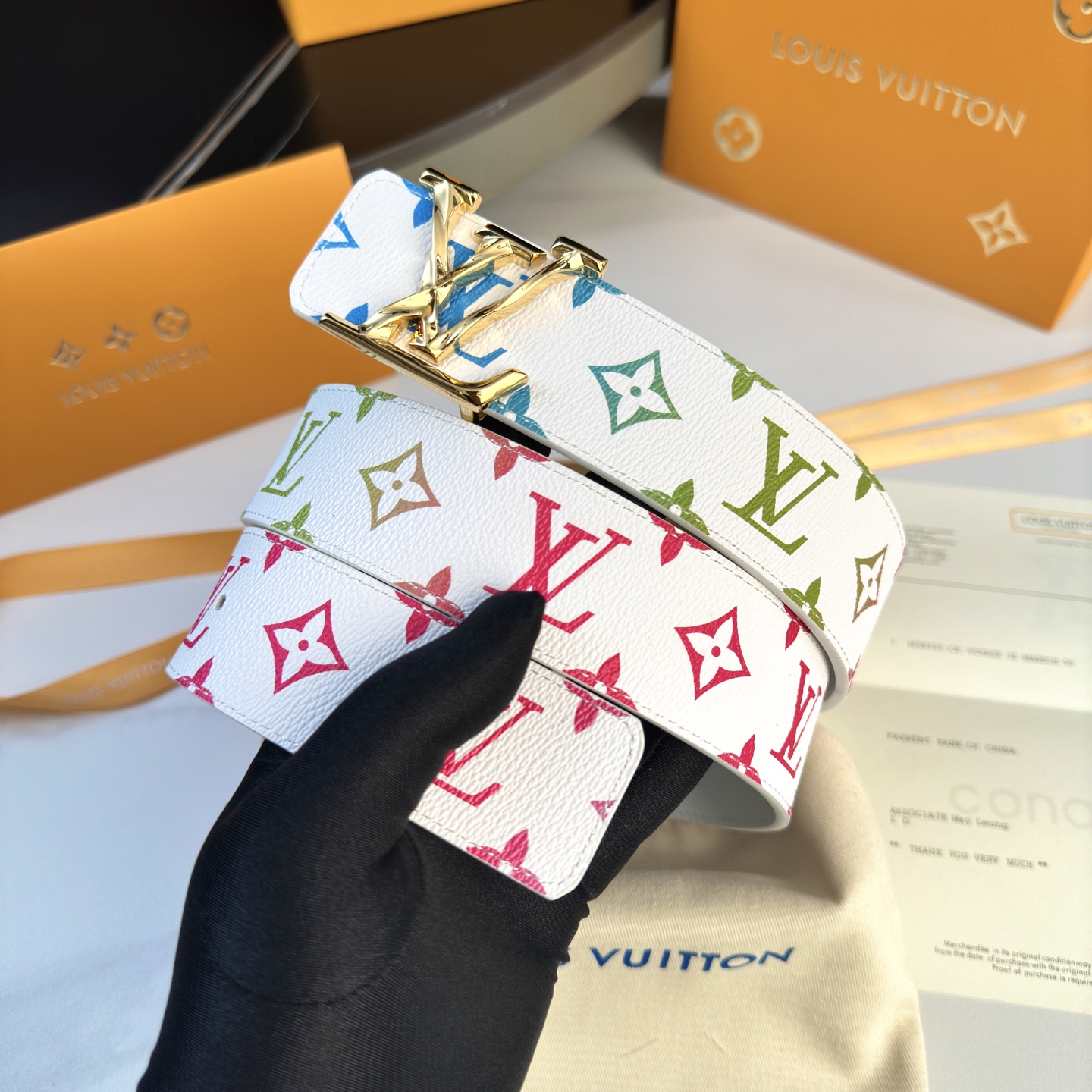 LOUIS VUITTON P：255 ベルト - 40mm 幅・ダブルフェイス仕様