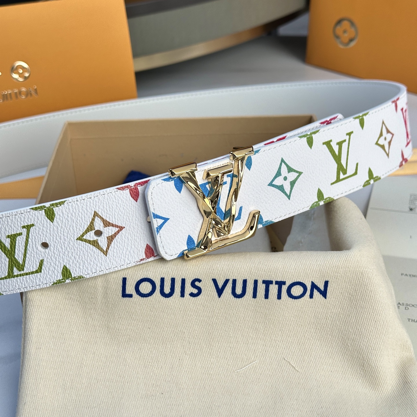 LOUIS VUITTON P：255 ベルト - 40mm 幅・ダブルフェイス仕様