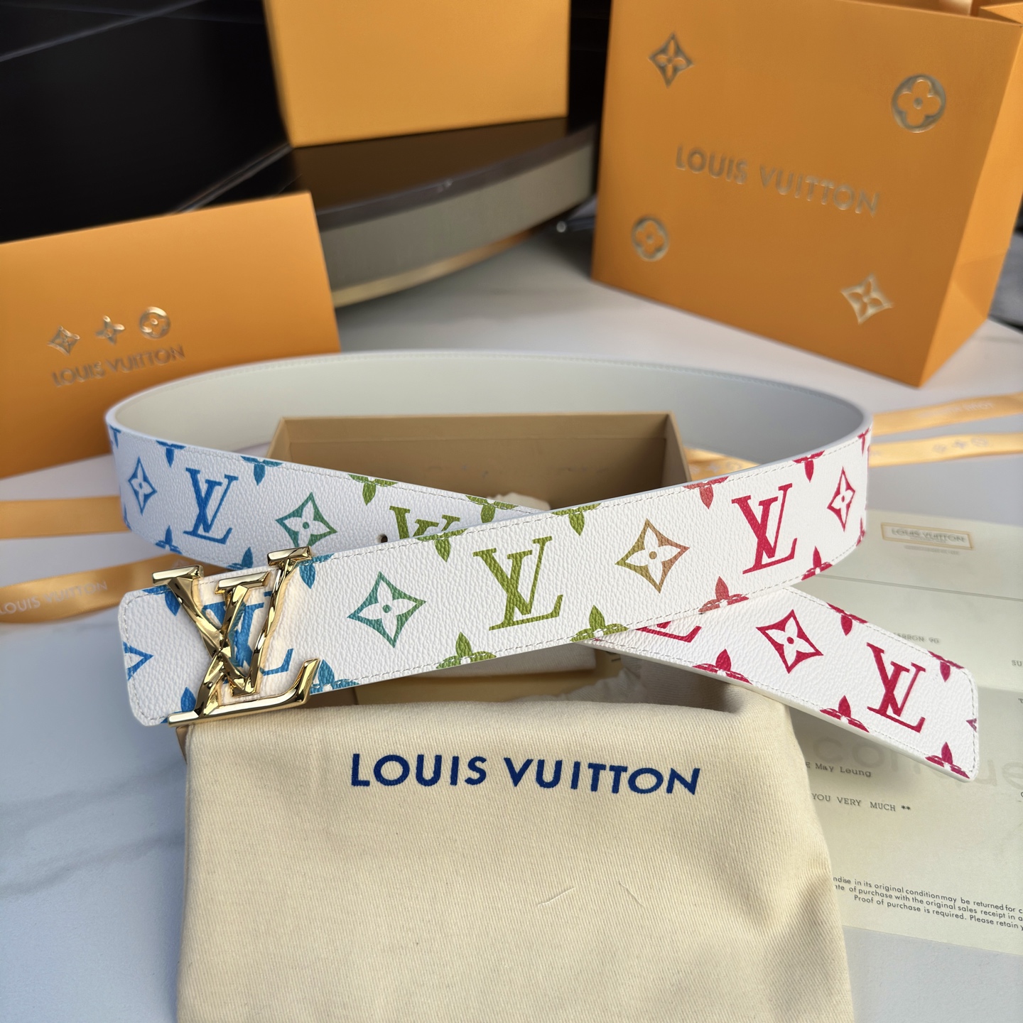 LOUIS VUITTON P：255 ベルト - 40mm 幅・ダブルフェイス仕様