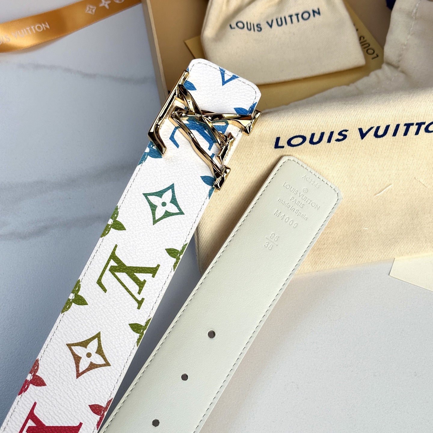 LOUIS VUITTON P：255 ベルト - 40mm 幅・ダブルフェイス仕様