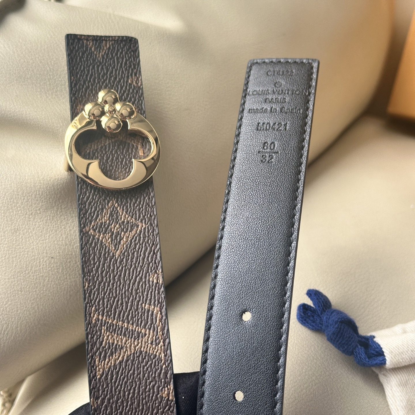 Ms. Louis Vuitton: New Season, Classic Bouquet, 30mm Wide, Five Golds. - 图片 6