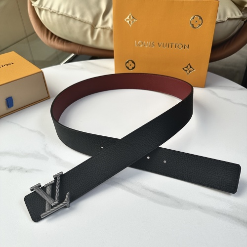 Louis Vuitton Reversible Leather Belt 40MM with LV Initiales Buckle 1 Louis Vuitton Reversible Leather Belt 40MM with LV Initiales Buckle