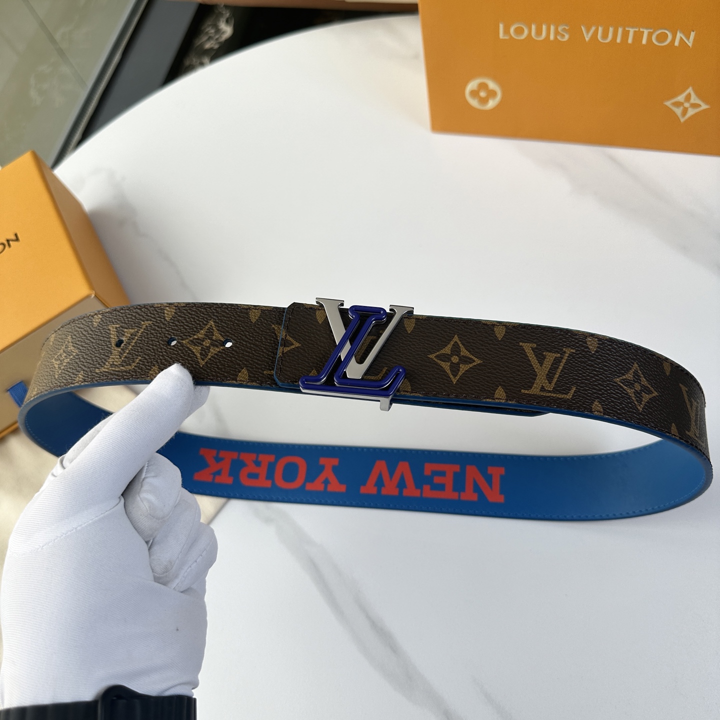 
         L0UIS VUITT0N 專櫃最新升級版本 寬度40毫米 精湛工藝定制帆布面料襯托