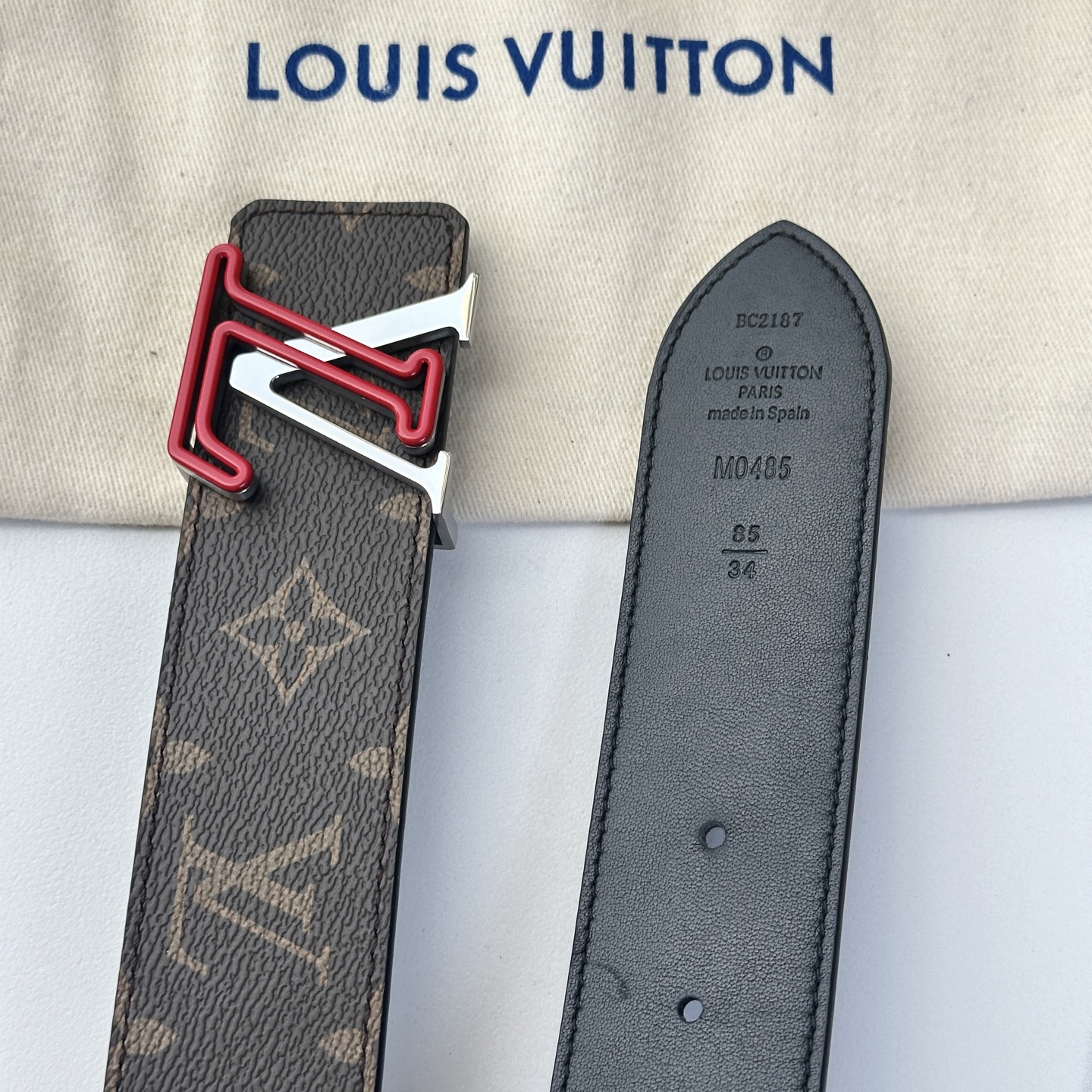 
         L0UIS VUITT0N 專櫃最新升級版本 寬度40毫米 精湛工藝定制帆布面料襯托