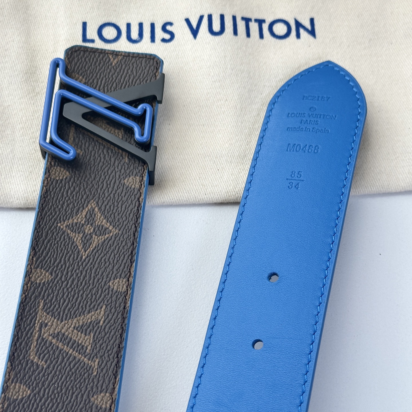 
         L0UIS VUITT0N 專櫃最新升級版本 寬度40毫米 精湛工藝定制帆布面料襯托