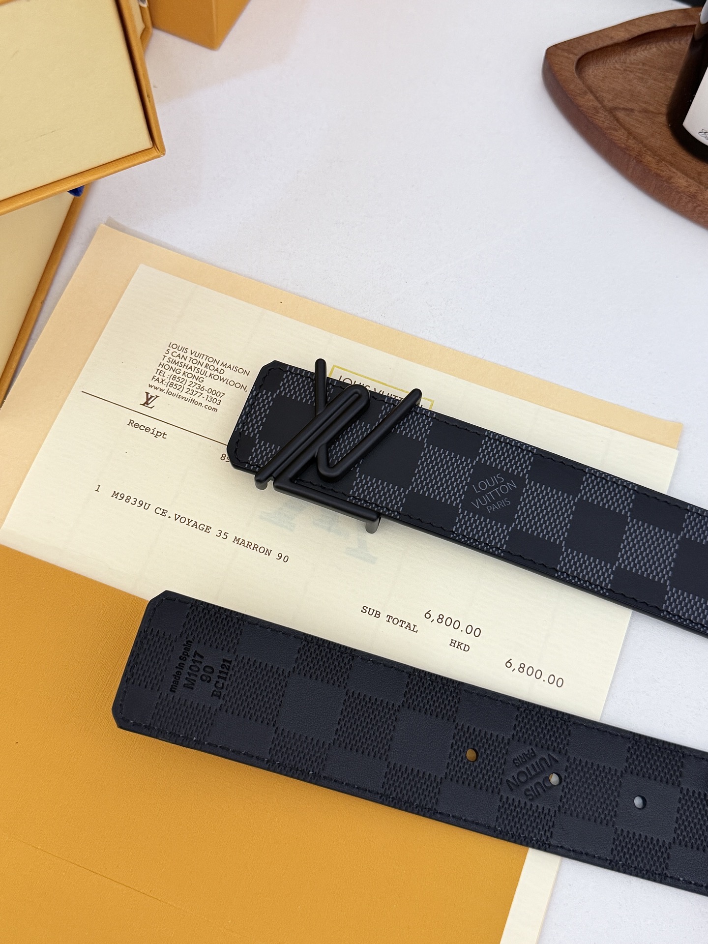 LV黑棋盘流线翻转扣皮带|40mm标准宽幅 酷黑暗纹棋盘格定制面料,双面可佩戴,内里压纹真皮基底,挺括耐磨 LV黑棋盘流线翻转扣皮带|40mm标准宽幅 酷黑暗纹棋盘格定制面料,双面可佩戴,内里压纹真皮基底,挺括耐磨