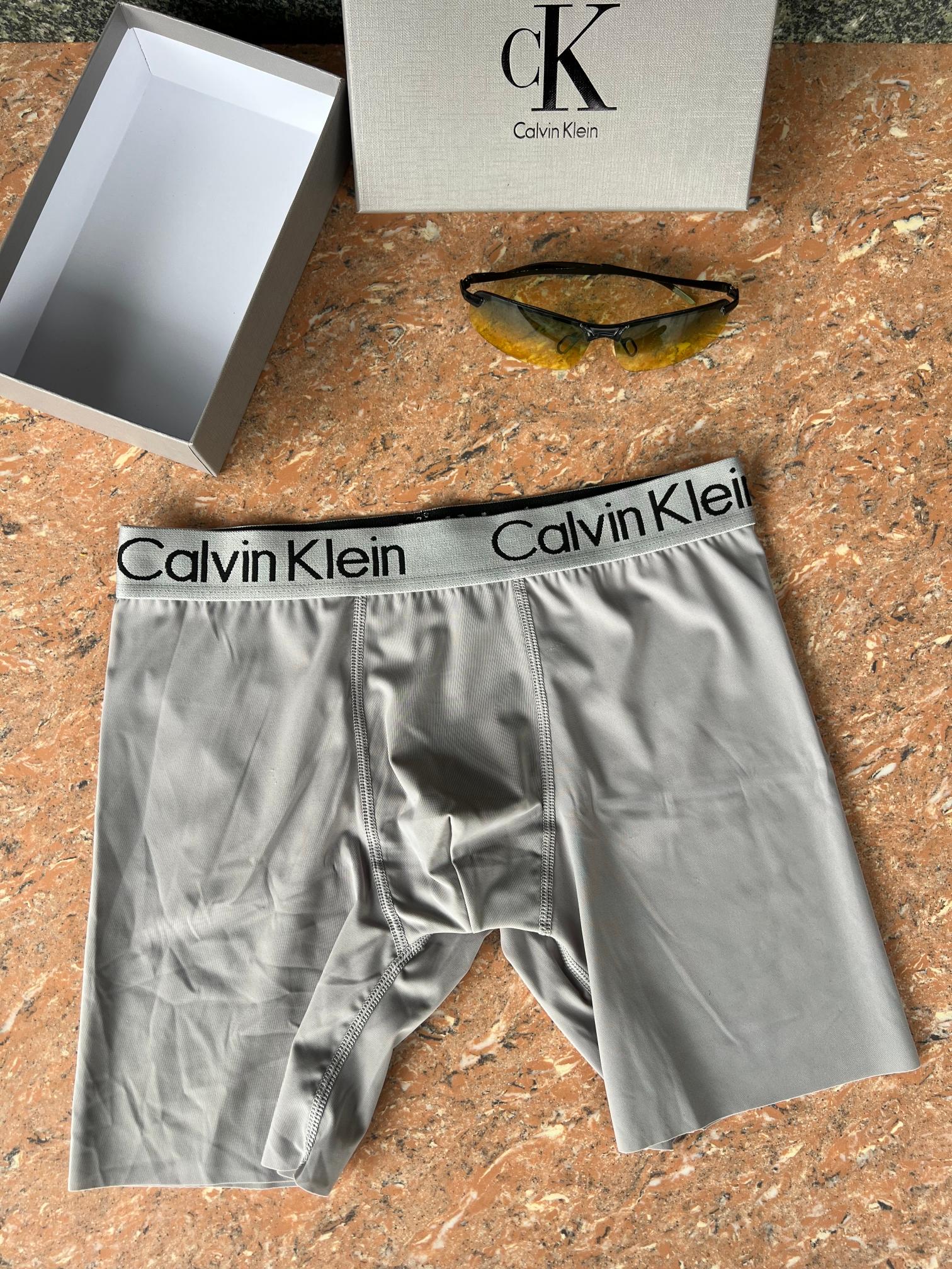 新品长款！Calvin Klein！原单品质！精品盒装男士内裤！外贸国外订单，高品质，真丝无痕切割工艺 