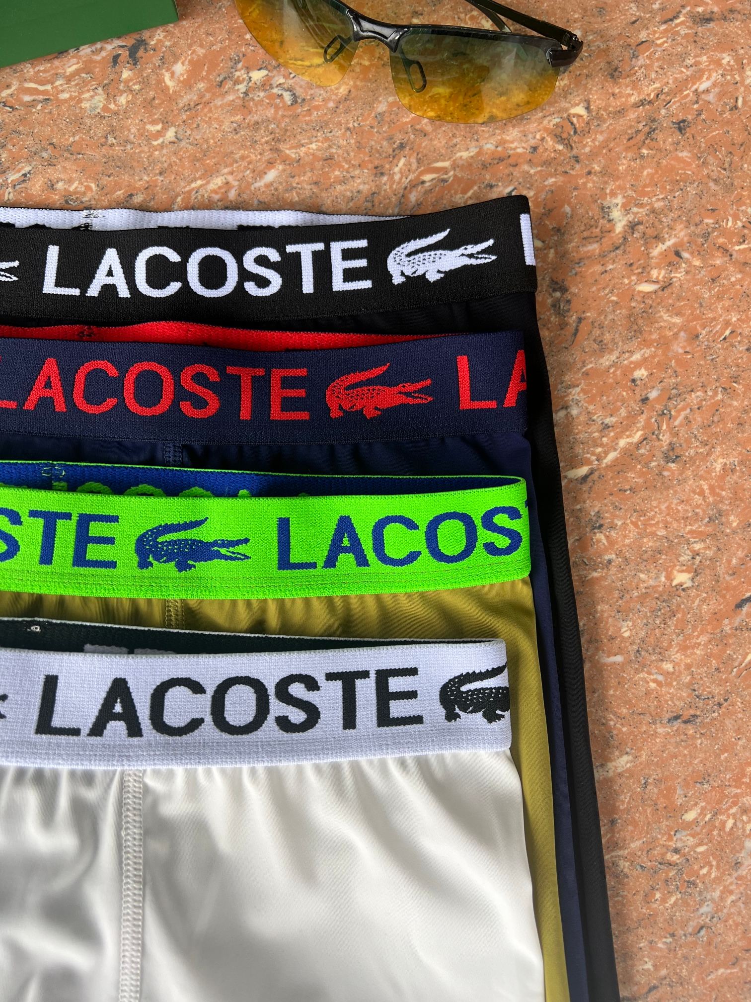 新品长款！鳄鱼 LACOSTE！原单品质！精品盒装男士内裤！外贸国外订单，高品质，真丝无痕切割工艺 科学