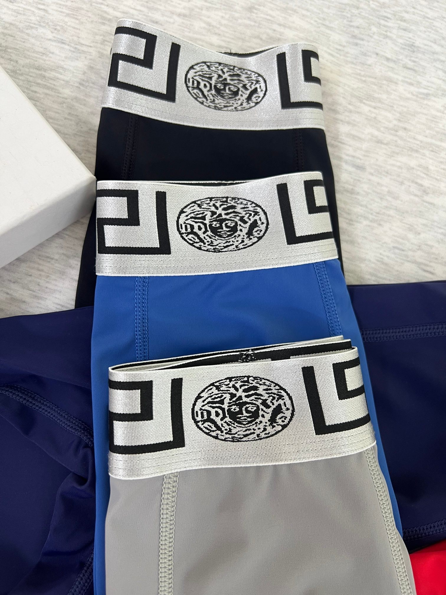 新品长款  范思哲！原单品质！精品盒装男士内裤！外贸国外订单，高品质，真丝无痕切割工艺 科学配比 丝滑 