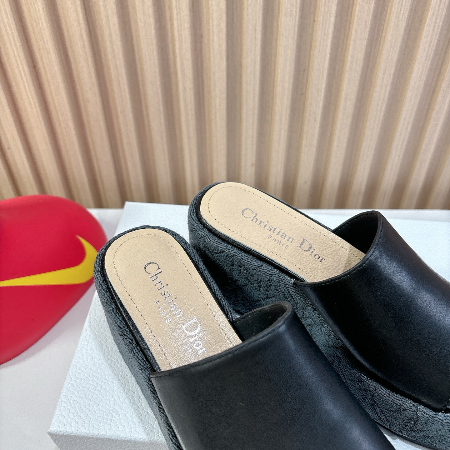 Dior Attitude Wedge Sandals - CD Logo, Open Toe, Platform Slides 10 i1744739995287 9849 0 8