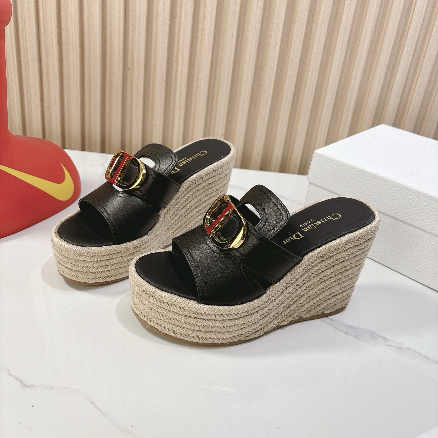 Dior Dior 迪奥 25ss 夏季高版本新款 厚底拖鞋